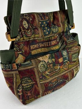 Toby Weston Vintage Tapestry Purse NWOT